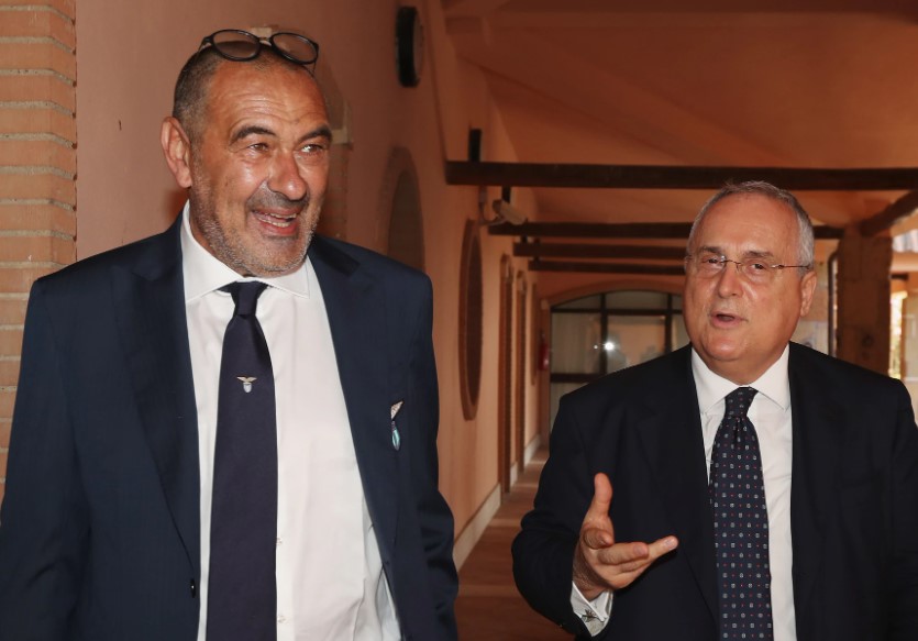 Lotito: “Sarri si prenda le sue responsabilità. Nessun alibi”