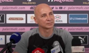 Palermo-Bari, Corini: “Abbiamo lasciato punti per strada ma abbiamo l’ambizione di vincere sempre”