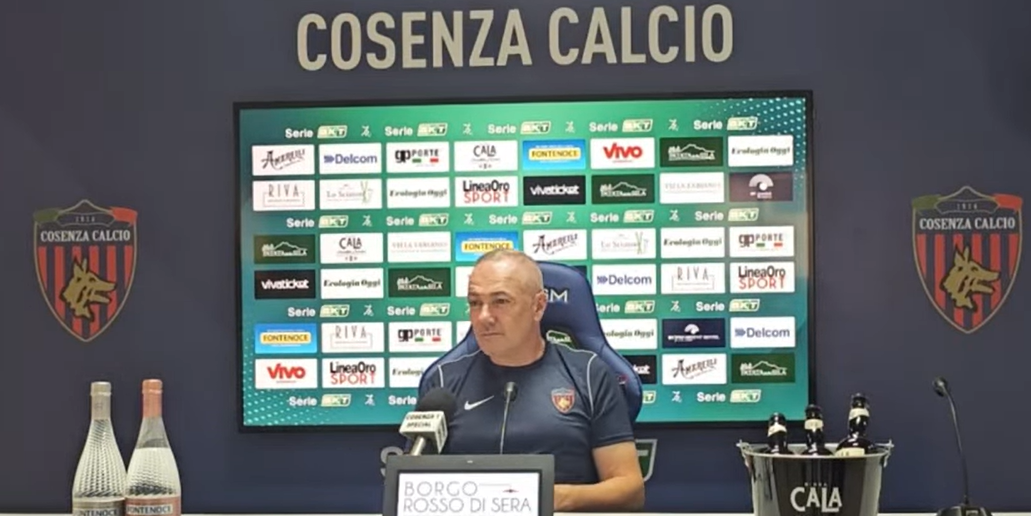 Un Cosenza voglioso attende il Palermo, Alvini: “Intenzionati a disputare un match importante”