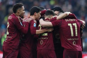 Contro l’Udinese la Roma la ribalta di rigore: Pellegrini e Dovbyk siglano il 2-1